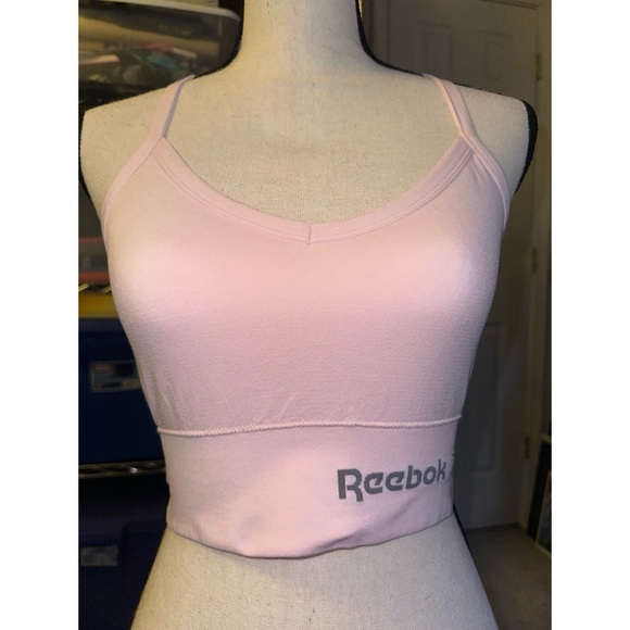 Women’s Light Pink Reebok Underwear Sports Bra 🩷 - Picture 4 of 17